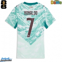 Portugal Cristiano Ronaldo #7 Bortedrakt Dame VM 2026 Kortermet